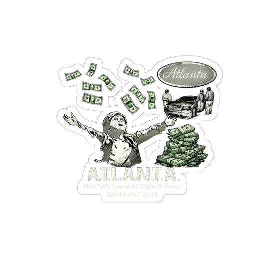 Atlanta Money Troops —(Kiss-Cut)