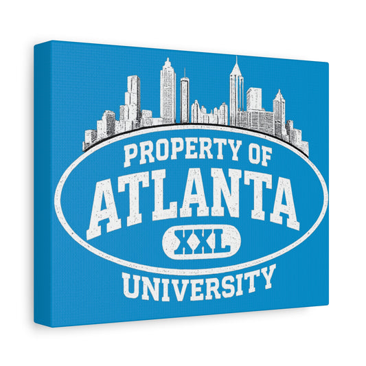 Property of Atlanta XXL University Canvas – MARTA Blue Edition