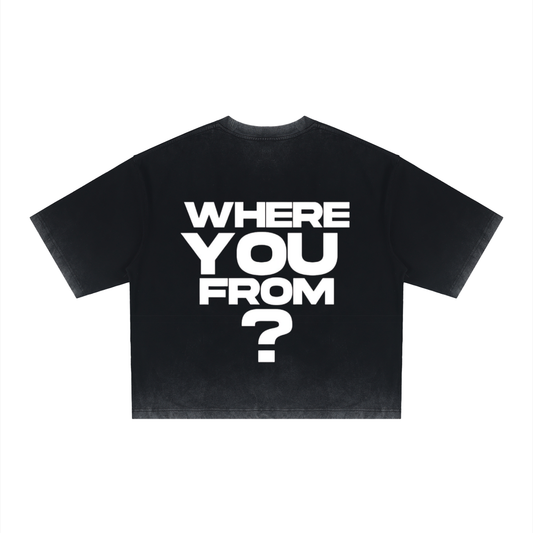 Atlanta University Reverse Dyed Box Tee