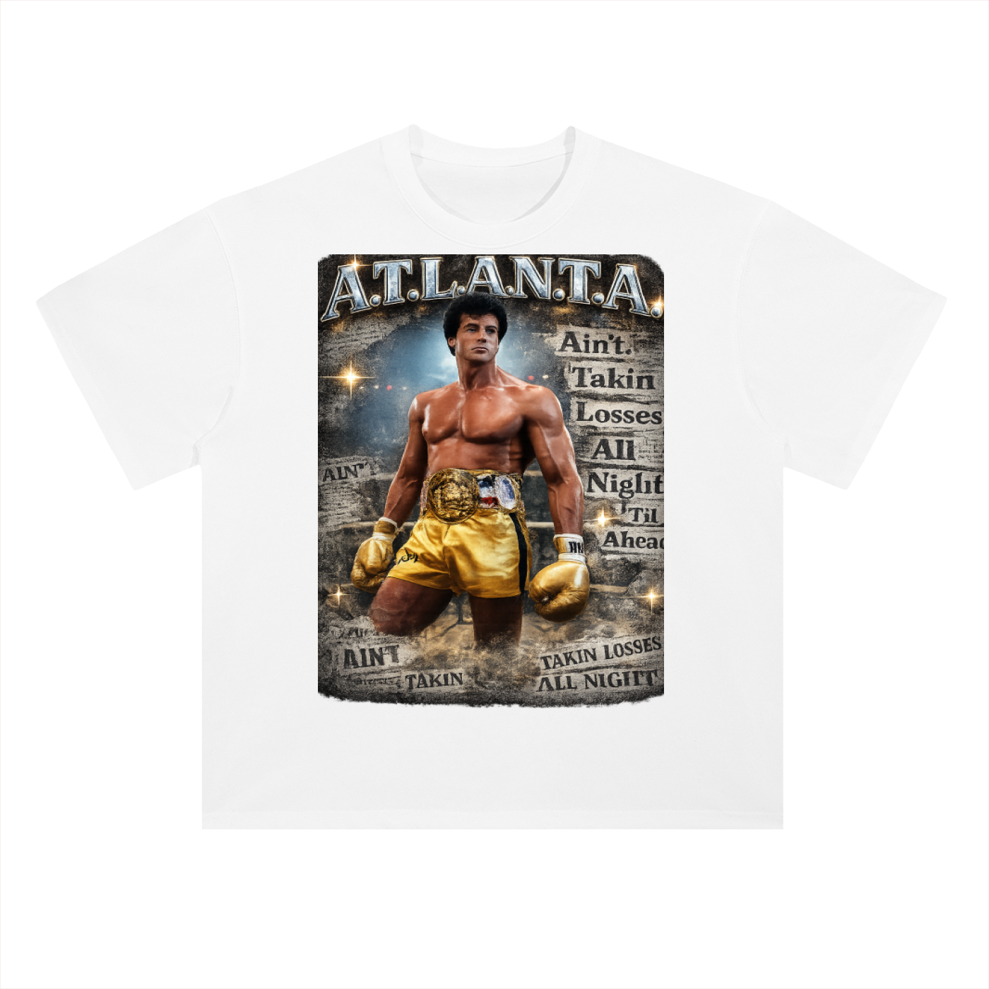 Heavyweight Drop Shoulder Cotton T-Shirt