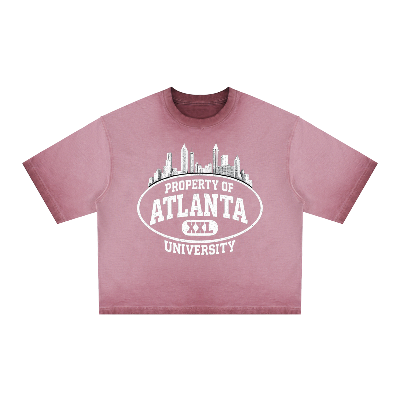 Atlanta University Reverse Dyed Box Tee