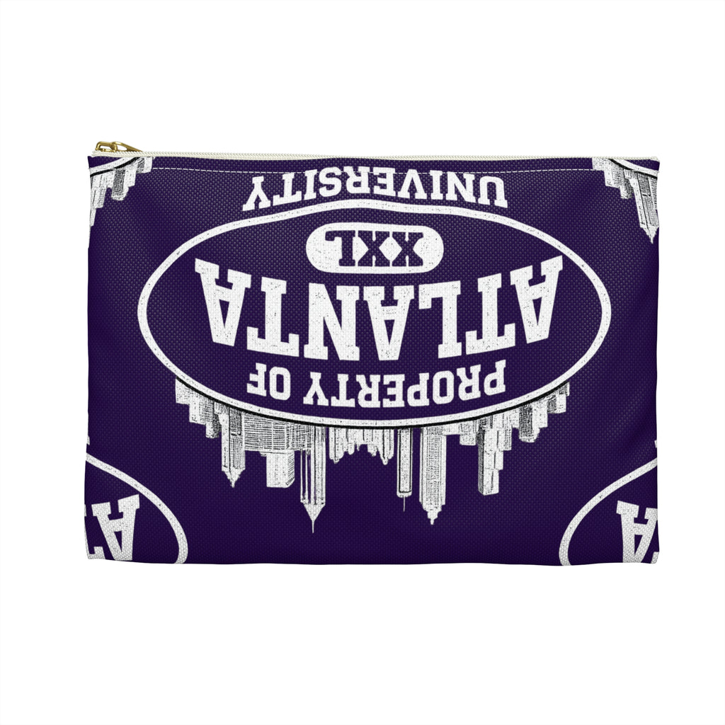 Atlanta University Purple Money Bag