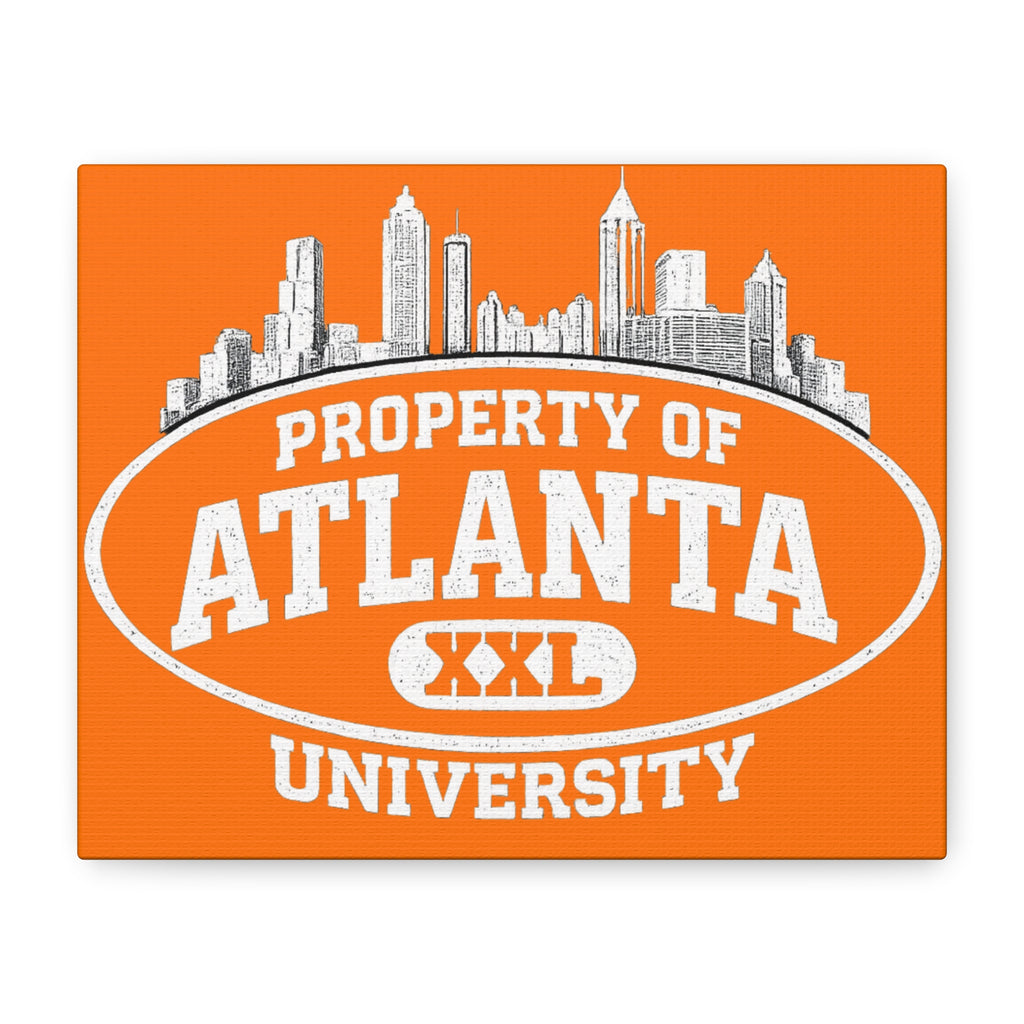 Property of Atlanta XXL University Canvas – MARTA Orange Edition
