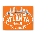 Property of Atlanta XXL University Canvas – MARTA Orange Edition