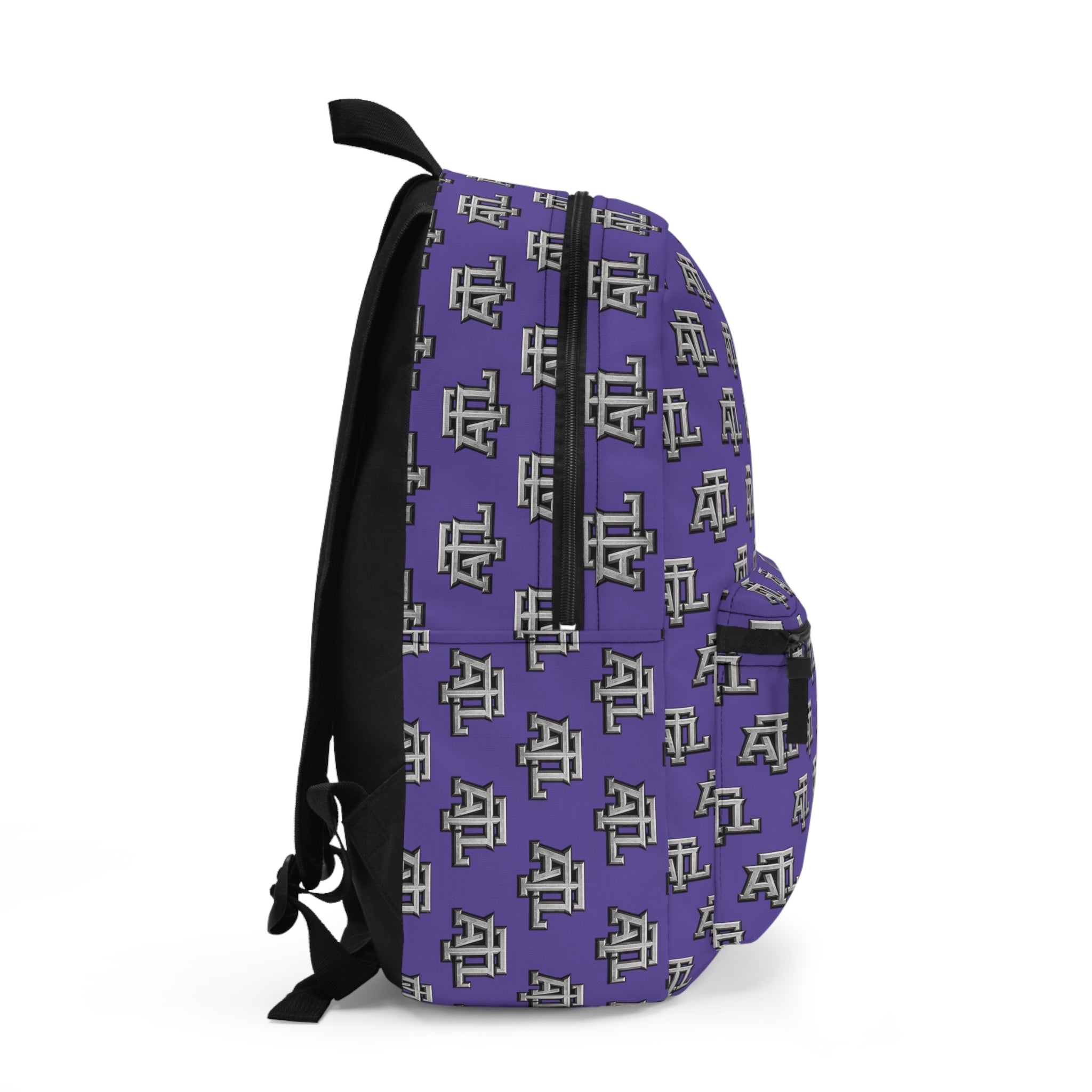 Purple Reign ATL Monogram Logo Print Backpack —Purple Reign  Monogram