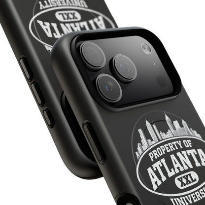 Atlanta University Skyline Tough Magnetic Phone Case - "Property of Atlanta" XXL