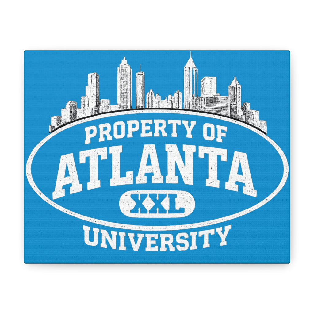 Property of Atlanta XXL University Canvas – MARTA Blue Edition