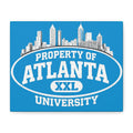 Property of Atlanta XXL University Canvas – MARTA Blue Edition