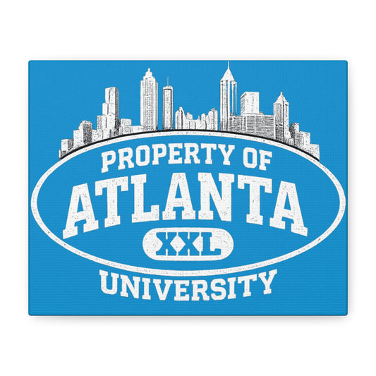 Property of Atlanta XXL University Canvas – MARTA Blue Edition