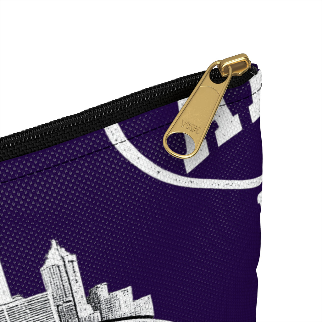 Atlanta University Purple Money Bag