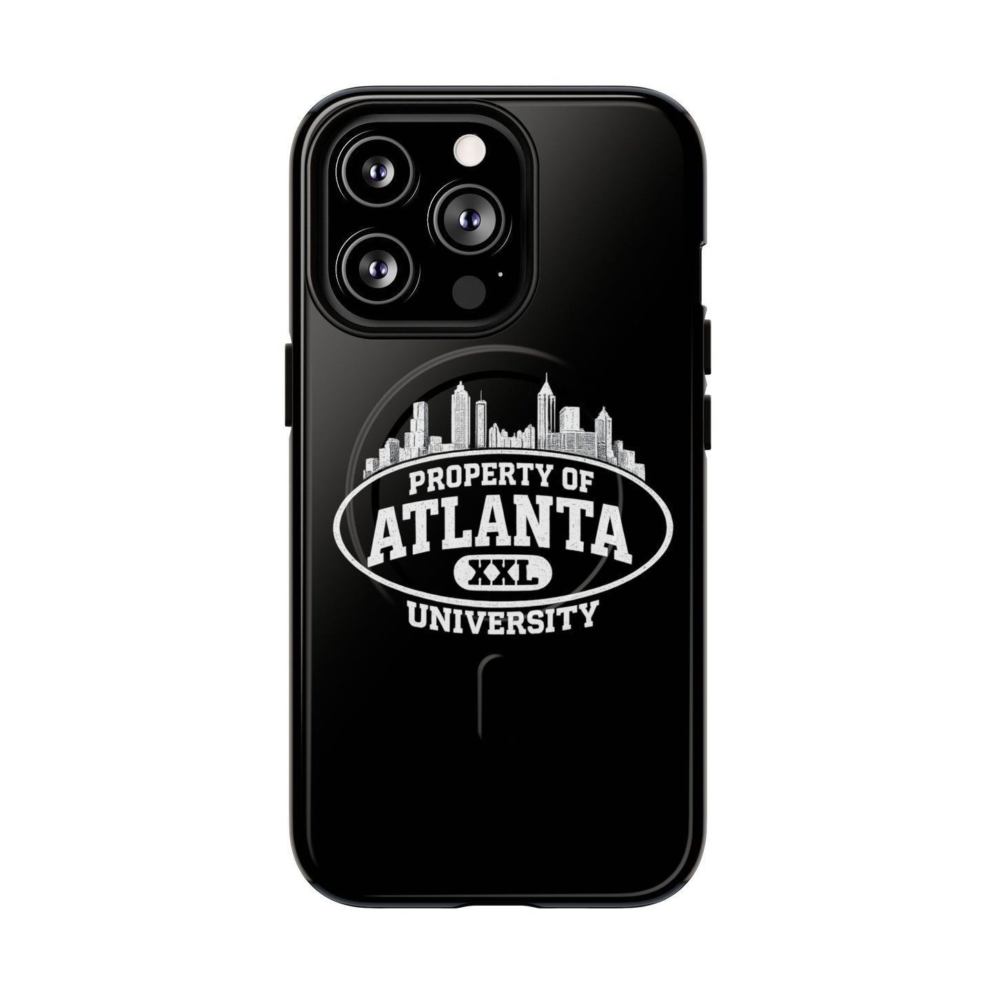 Atlanta University Skyline Tough Magnetic Phone Case - "Property of Atlanta" XXL