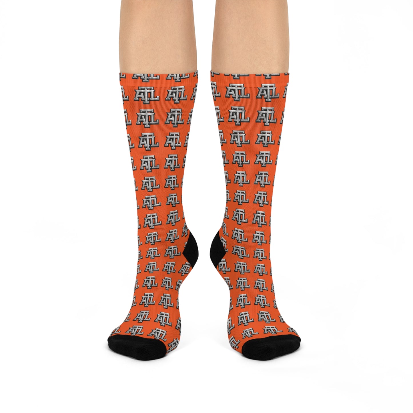 ATL Ember Monogram - Crew Socks