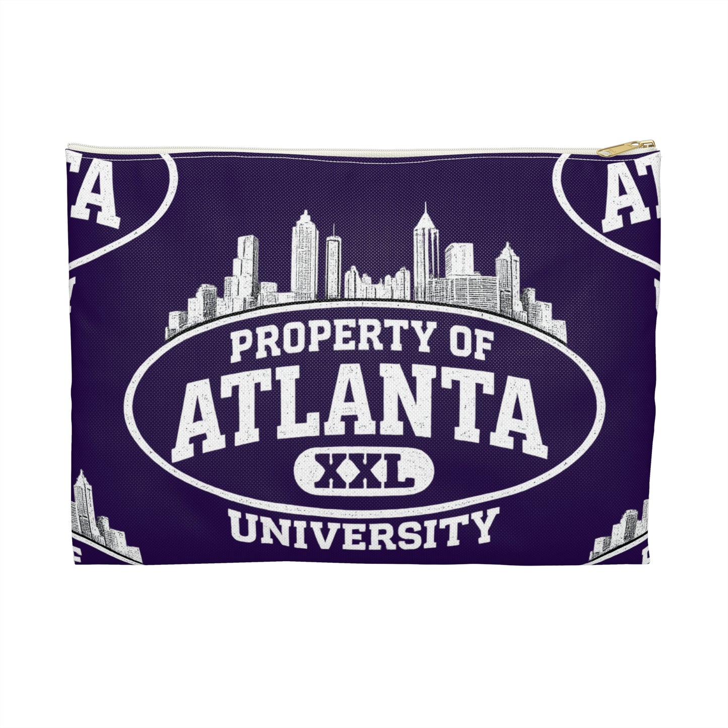 Atlanta University Purple Money Bag