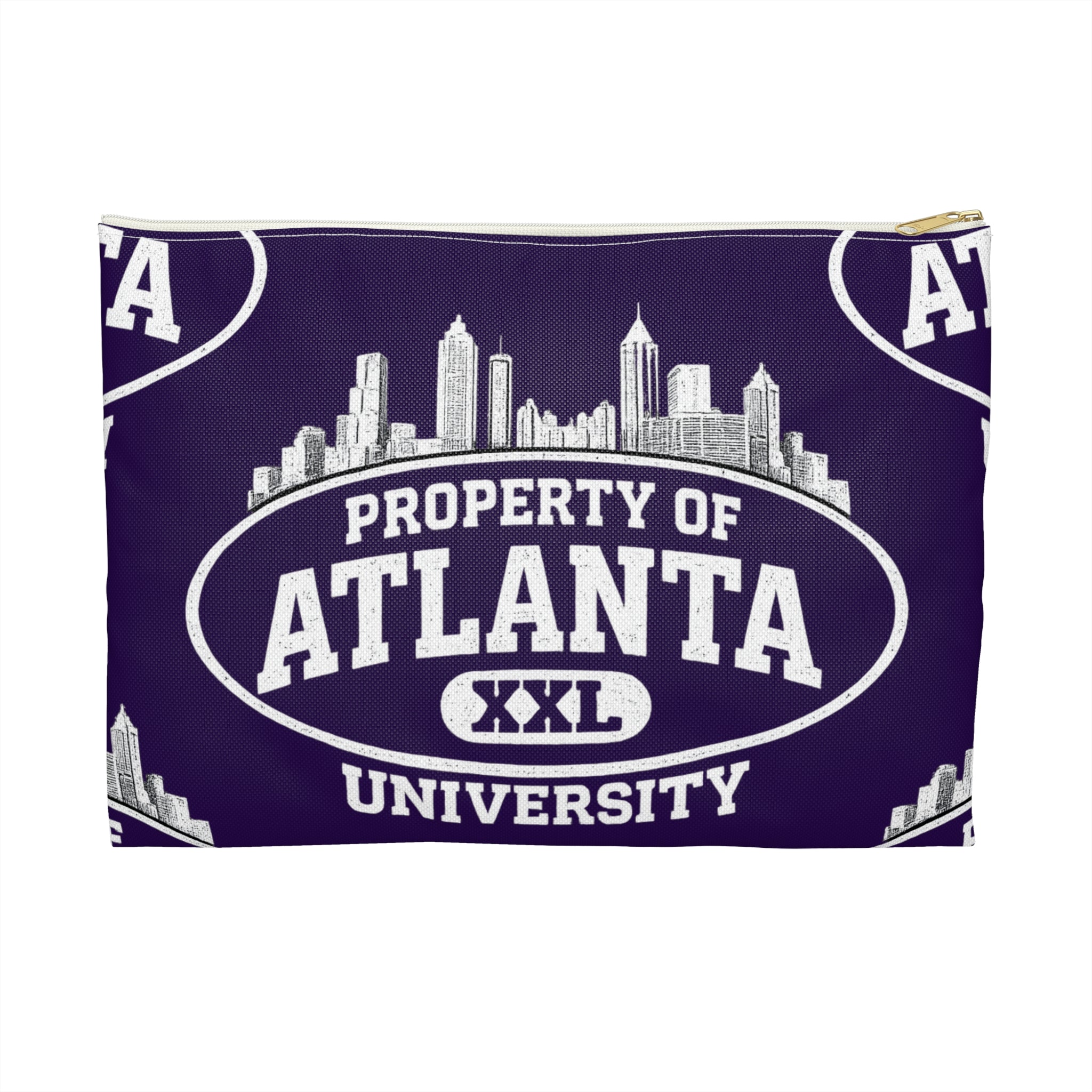 Atlanta University Purple Money Bag