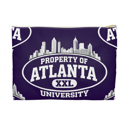 Atlanta University Purple Money Bag