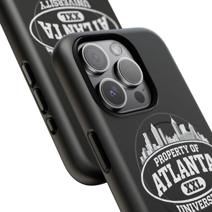 Atlanta University Skyline Tough Magnetic Phone Case - "Property of Atlanta" XXL