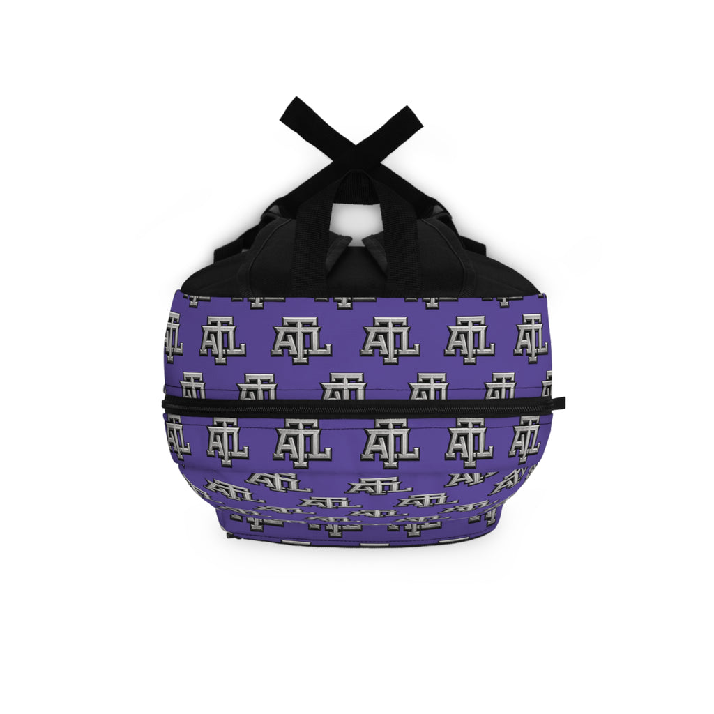 Purple Reign ATL Monogram Logo Print Backpack —Purple Reign  Monogram