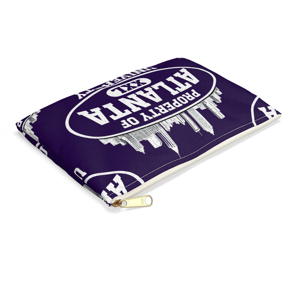 Atlanta University Purple Money Bag