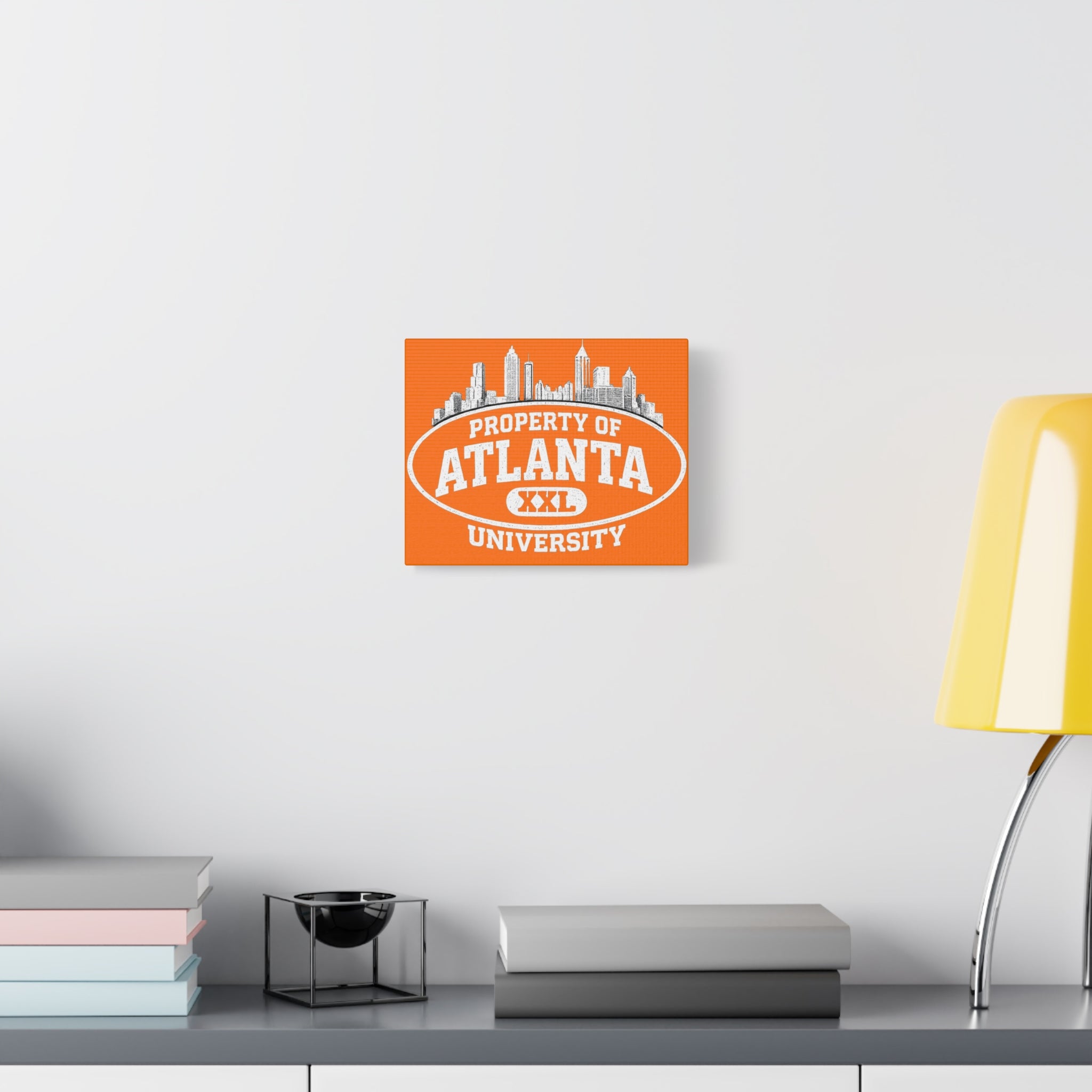 Property of Atlanta XXL University Canvas – MARTA Orange Edition