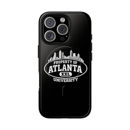 Atlanta University Skyline Tough Magnetic Phone Case - "Property of Atlanta" XXL