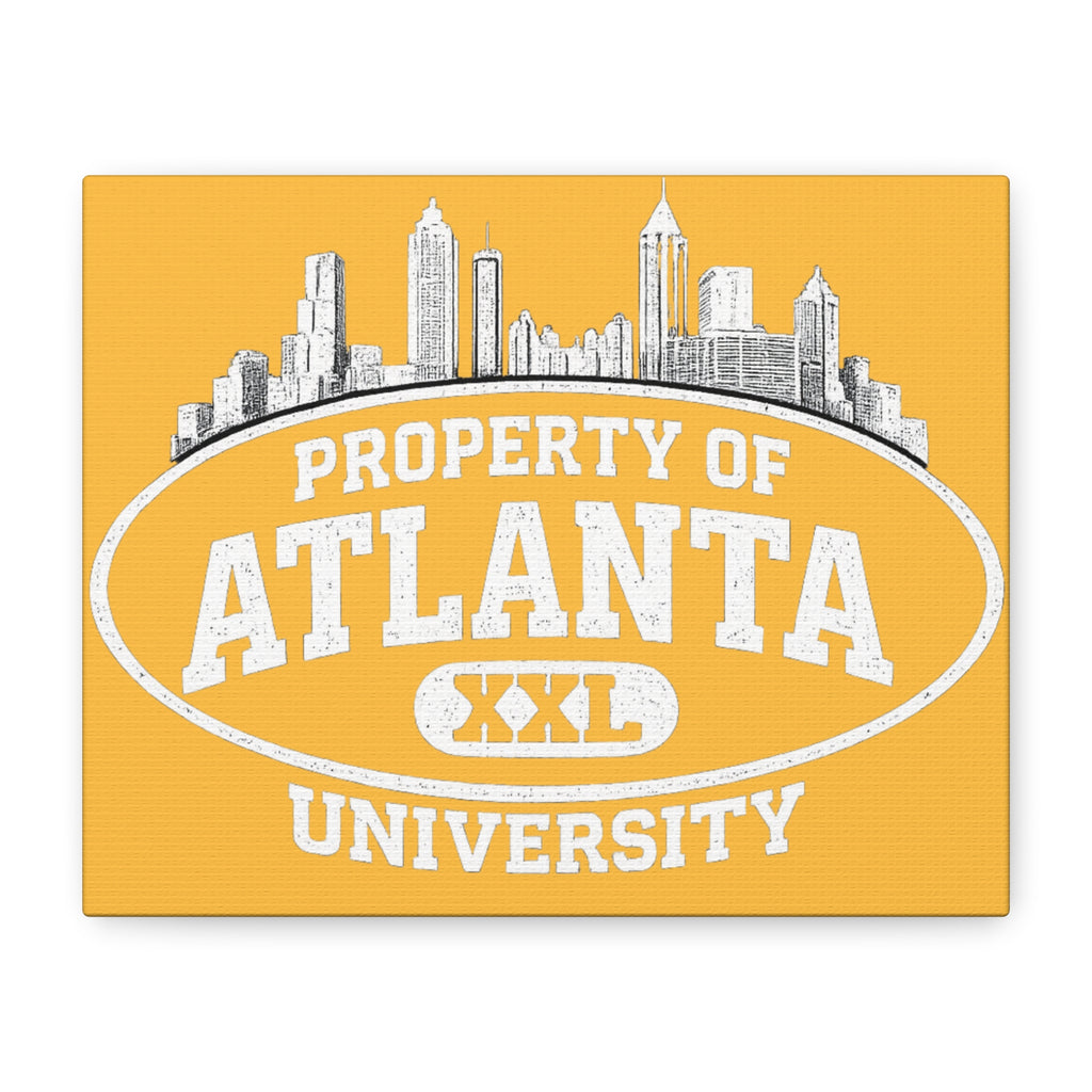 Property of Atlanta XXL University Canvas – MARTA Yellow Edition
