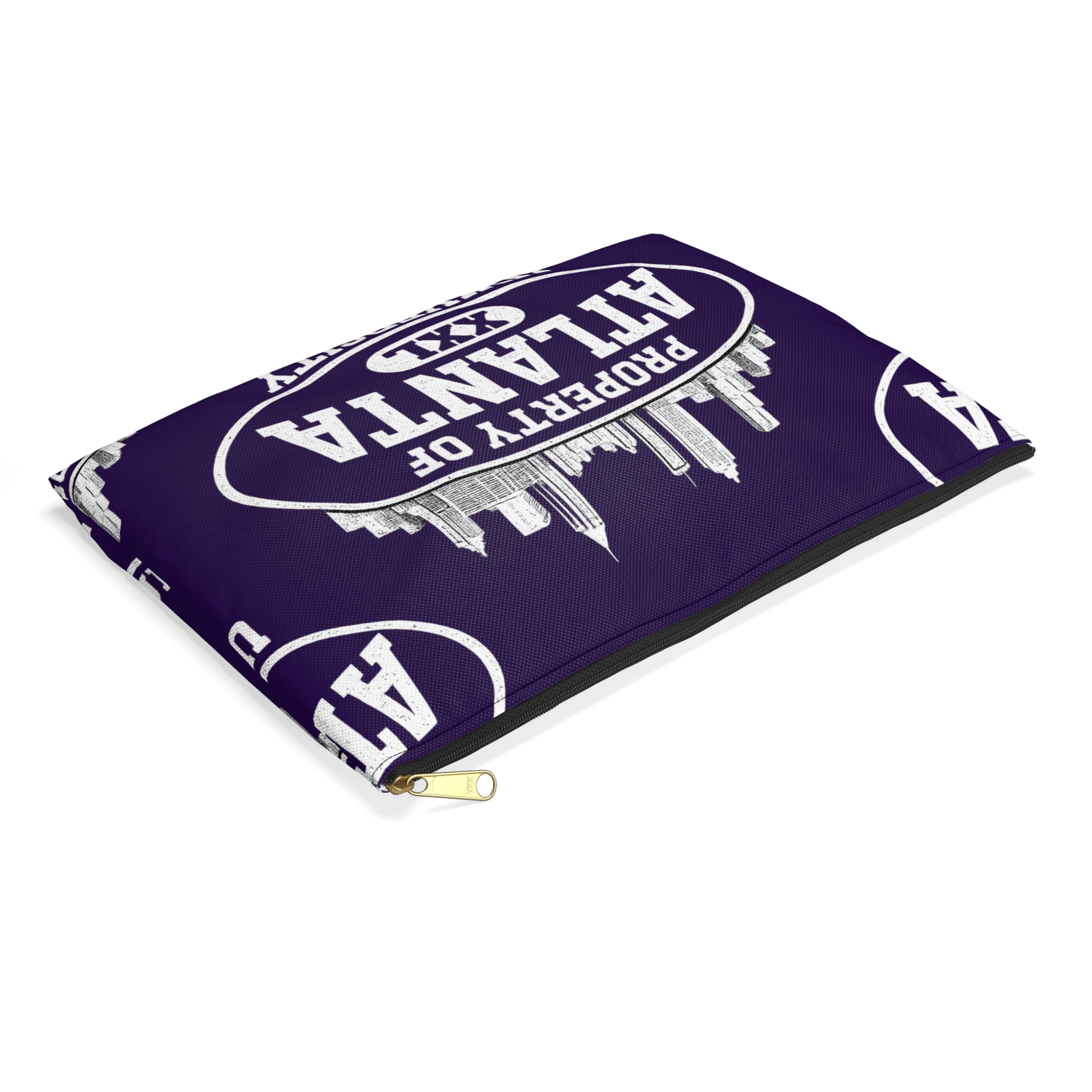 Atlanta University Purple Money Bag