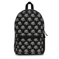 Atl Monogram Logo Print Backpack — Black ATL Monogram