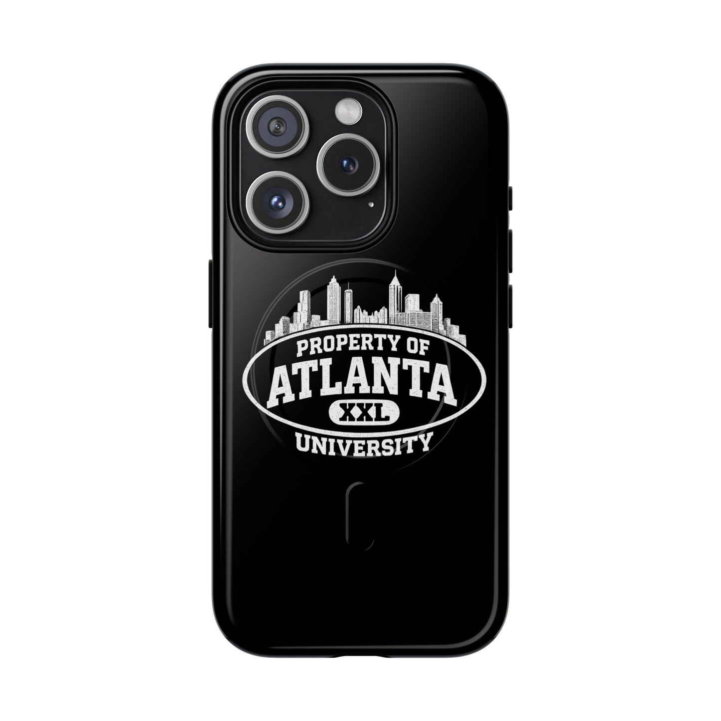 Atlanta University Skyline Tough Magnetic Phone Case - "Property of Atlanta" XXL