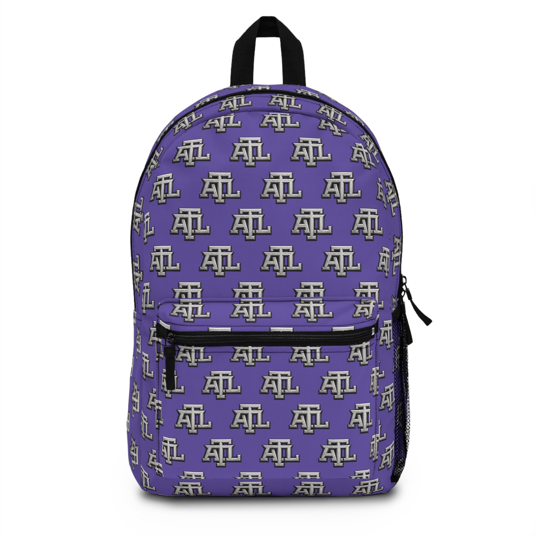 Purple Reign ATL Monogram Logo Print Backpack —Purple Reign  Monogram
