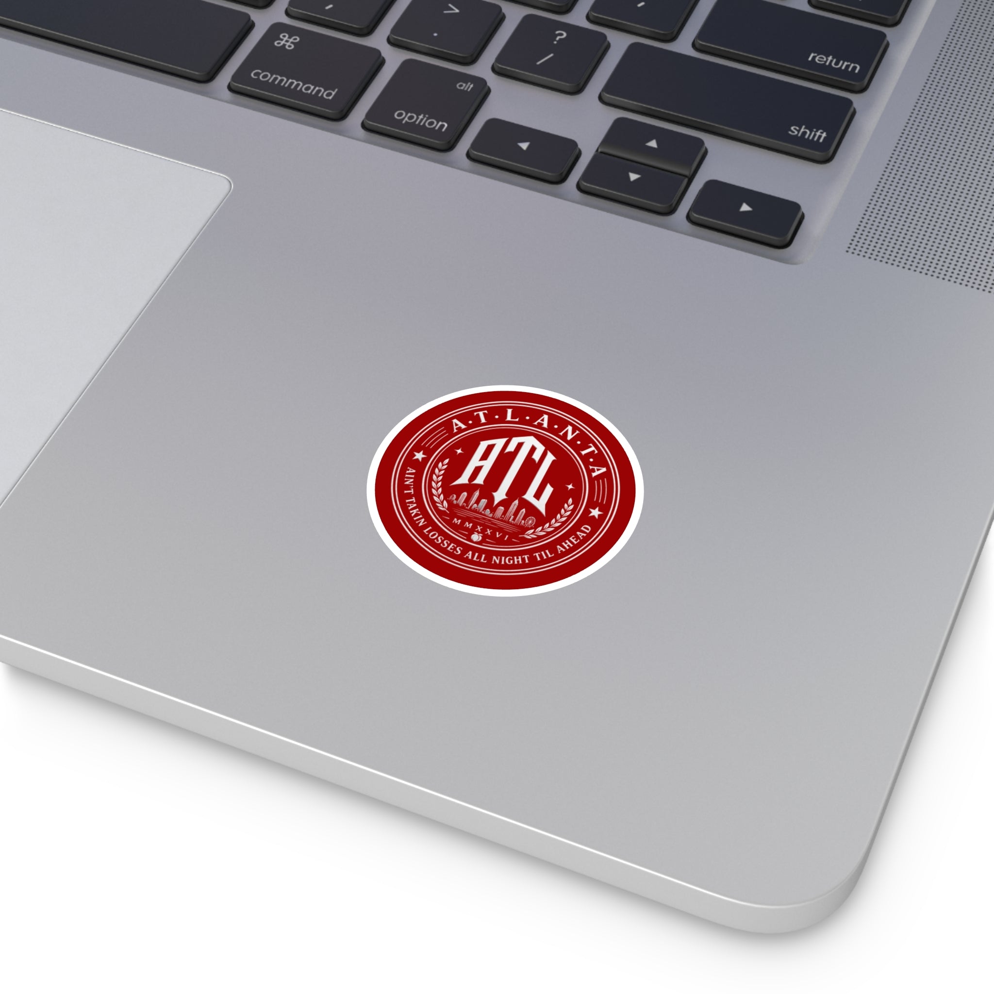 ATL Inferno Sticker — Red Atlanta City Sky