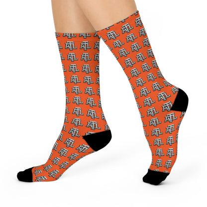 ATL Ember Monogram - Crew Socks