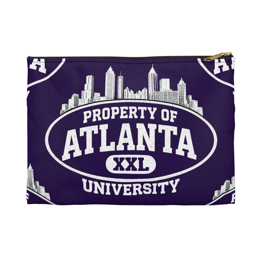 Atlanta University Purple Money Bag