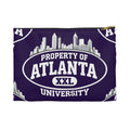 Atlanta University Purple Money Bag