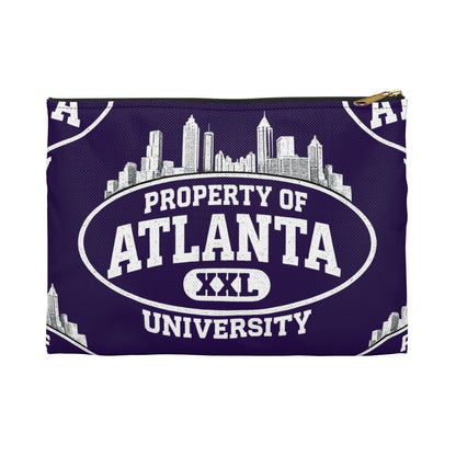 Atlanta University Purple Money Bag