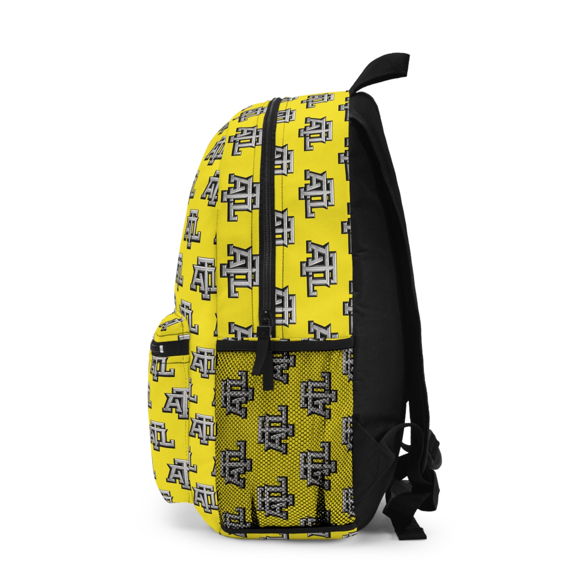 Lemon Drop ATL Monogram Logo Print Backpack —Lemon Drop ATL  Monogram
