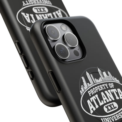 Atlanta University Skyline Tough Magnetic Phone Case - "Property of Atlanta" XXL