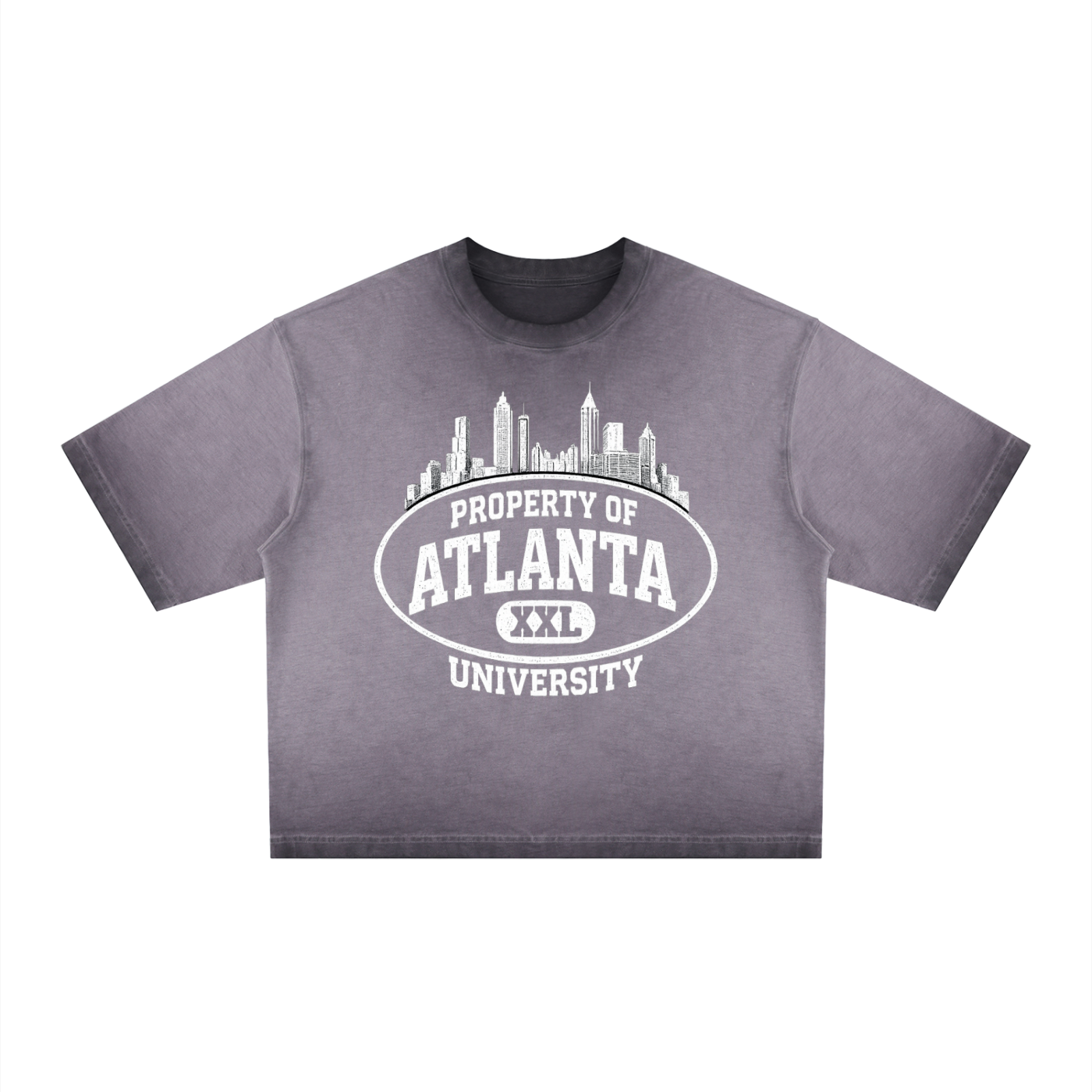 Atlanta University Reverse Dyed Box Tee