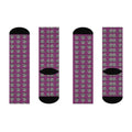 Purp ATL - Monogram Crew Socks