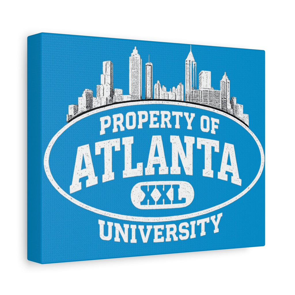 Property of Atlanta XXL University Canvas – MARTA Blue Edition