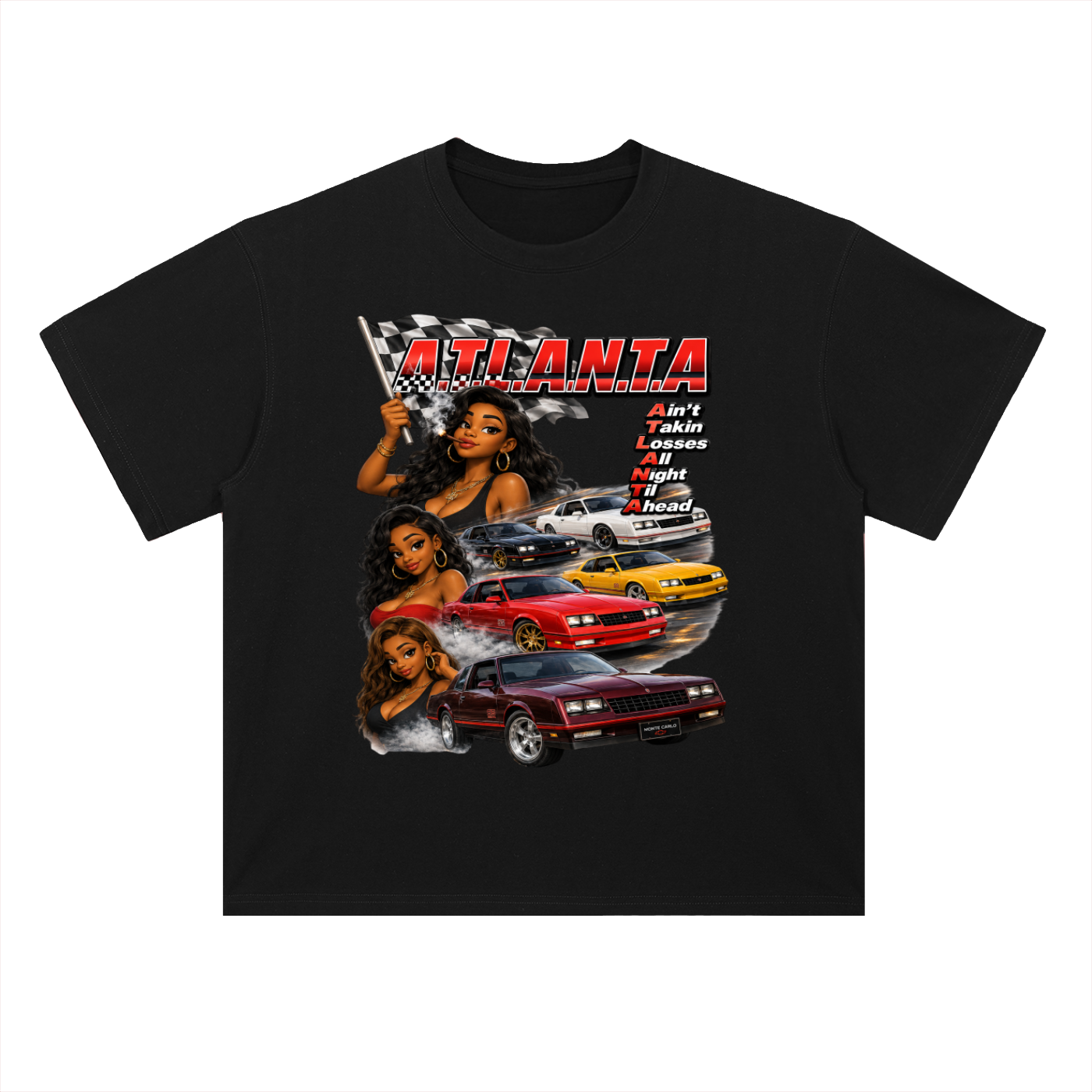 Heavyweight Drop Shoulder Cotton T-Shirt