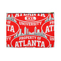 Atlanta University Red All-Over Print Money Bag