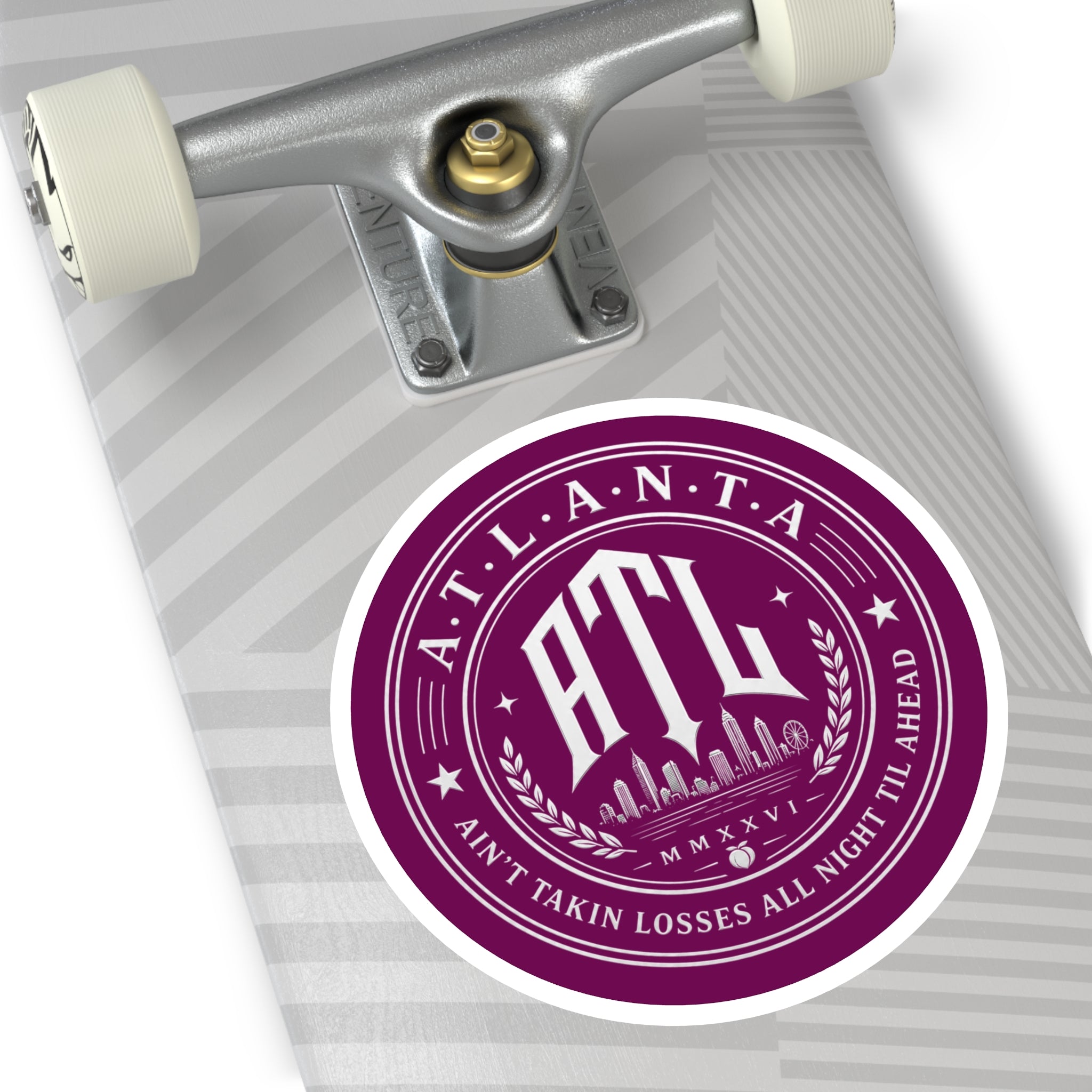ATL Violet Royal Sticker — Purple Violet Royal Edition