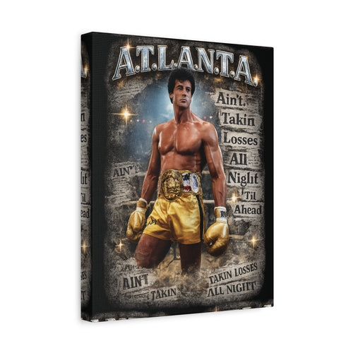 Ain't Taking Losses: Golden Gloves Mentality Canvas