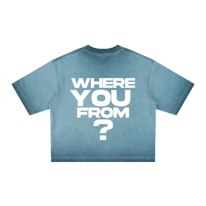 Atlanta University Reverse Dyed Box Tee