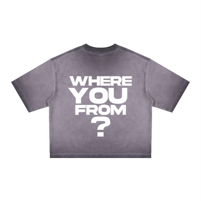 Atlanta University Reverse Dyed Box Tee