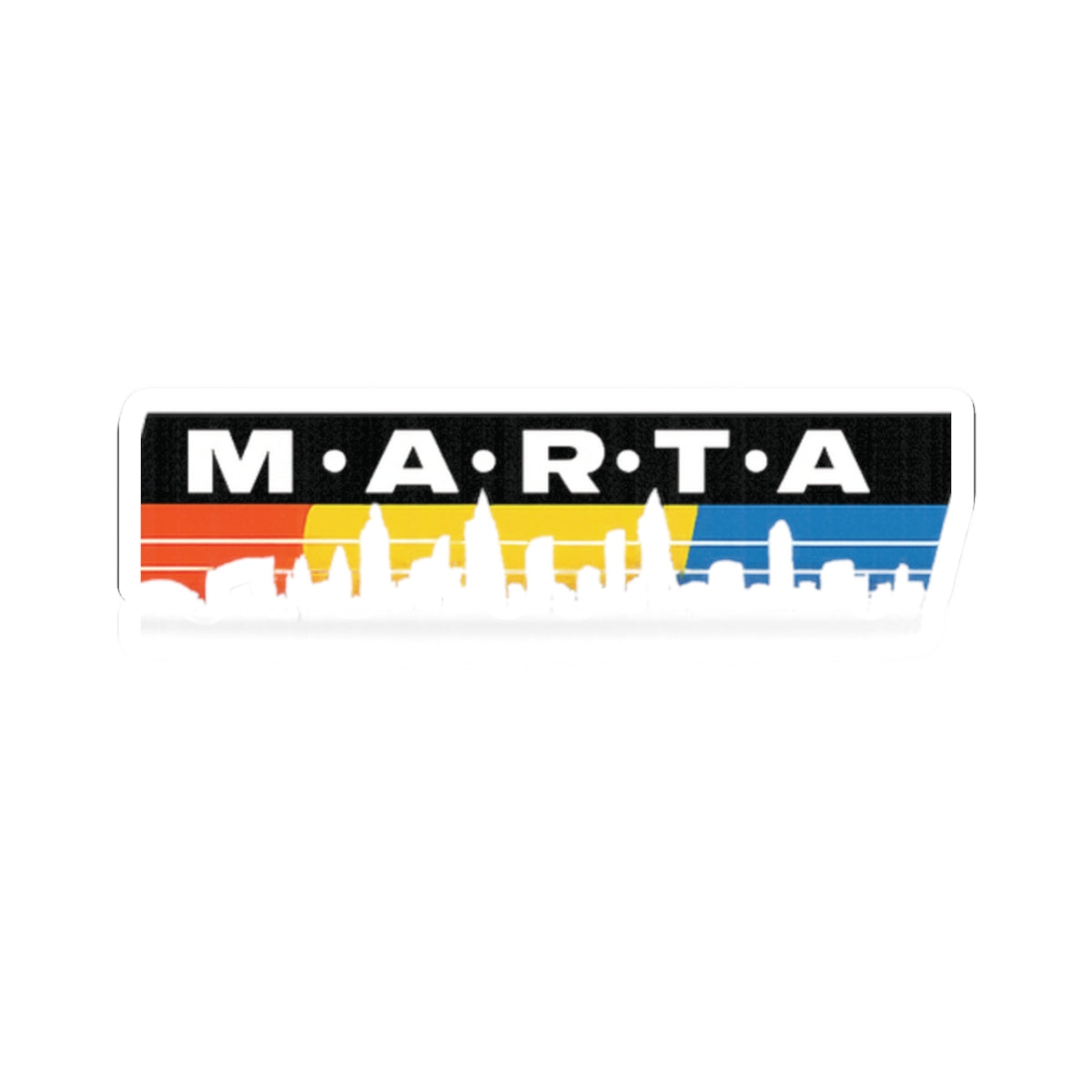 MARTA Skyline Sticker (Kiss-Cut)