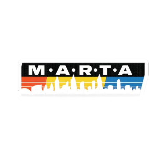 MARTA Skyline Sticker (Kiss-Cut)