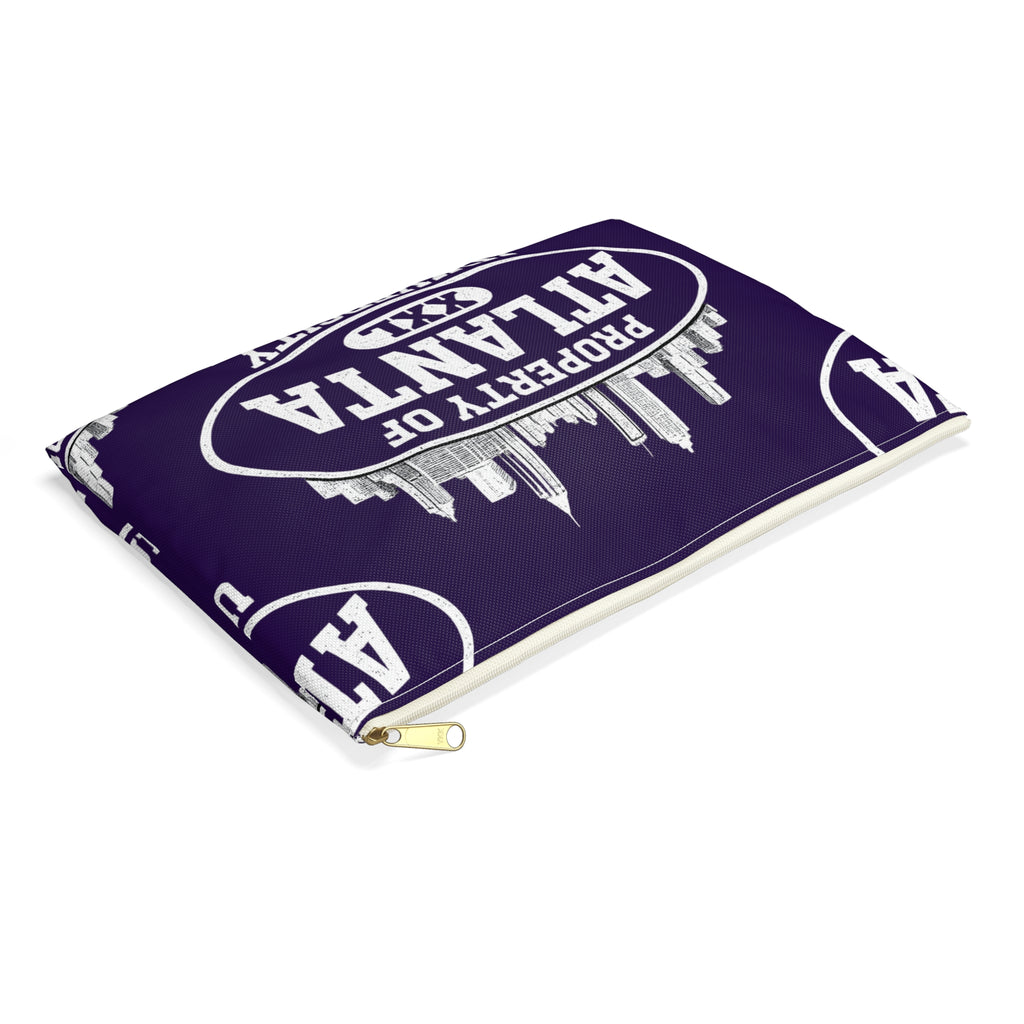 Atlanta University Purple Money Bag