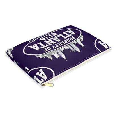 Atlanta University Purple Money Bag