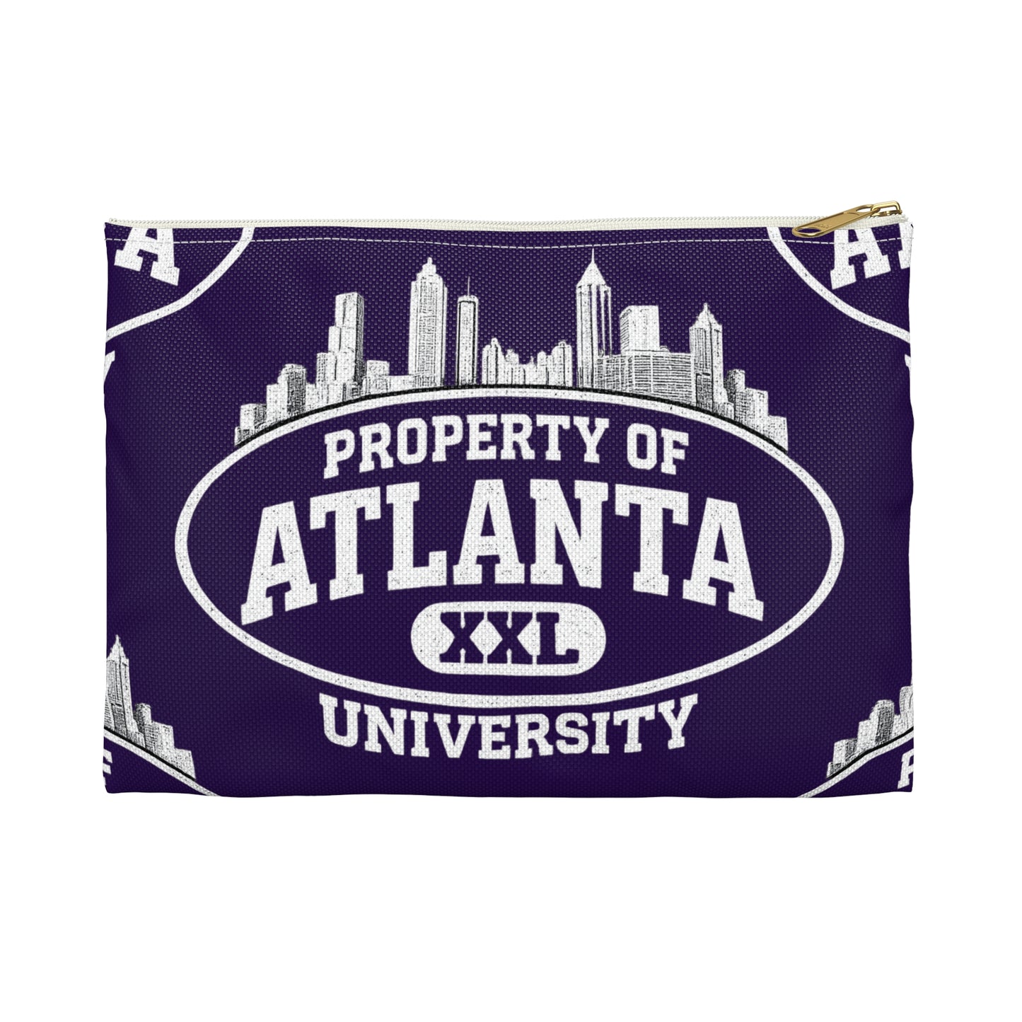 Atlanta University Purple Money Bag
